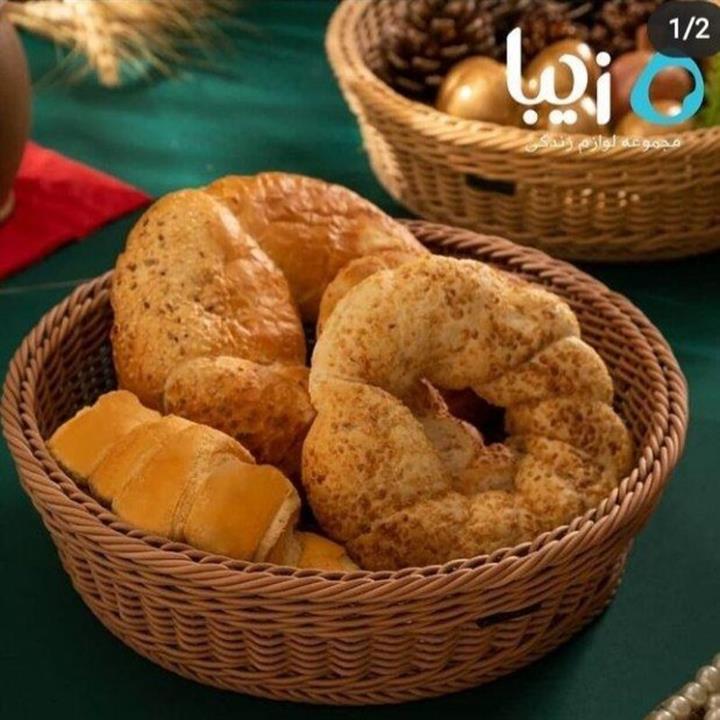 سبد میوه و نان بافت مدل نسیم برند زیباسازان